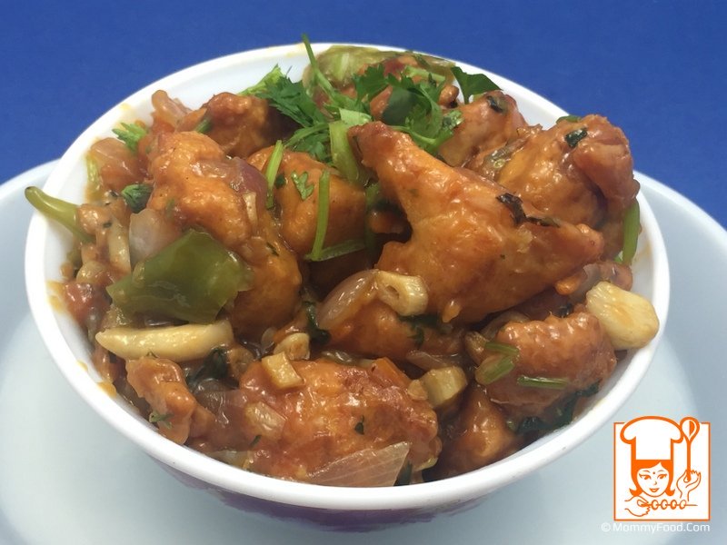 Homemade Chicken Manchurian