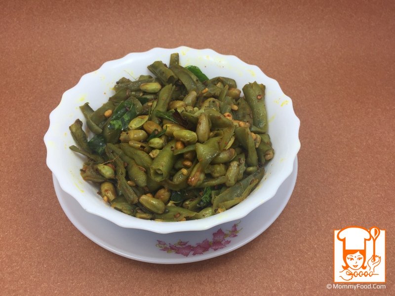 Chikkudikaya fry Chikkudikaya fry