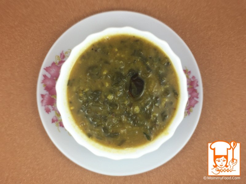 Spinach Yellow Pigeon Peas Stew